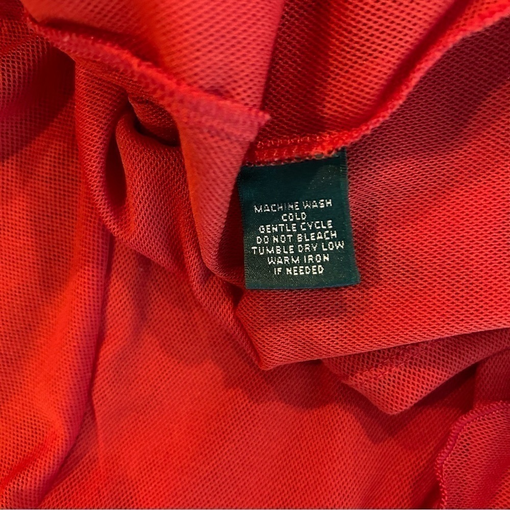 Lauren Ralph Lauren Ruffle Blouse - Size M - Picture 6 of 7